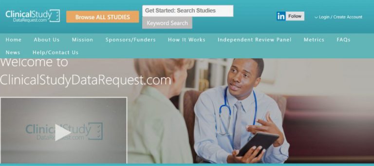 DATABASE SNAPSHOT: ClinicalStudyDataRequest.com (CSDR)