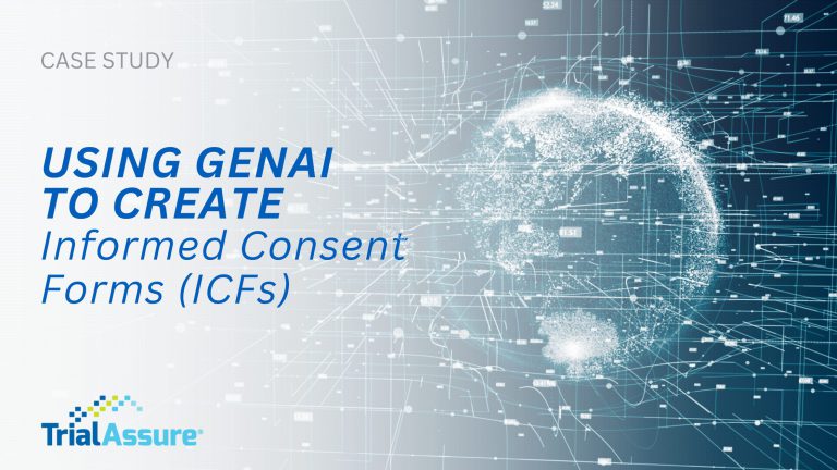 How MMS and TrialAssure Engaged AI to Improve the Quality and Delivery in Producing Informed Consent Forms (ICFs) and other Regulatory Documents